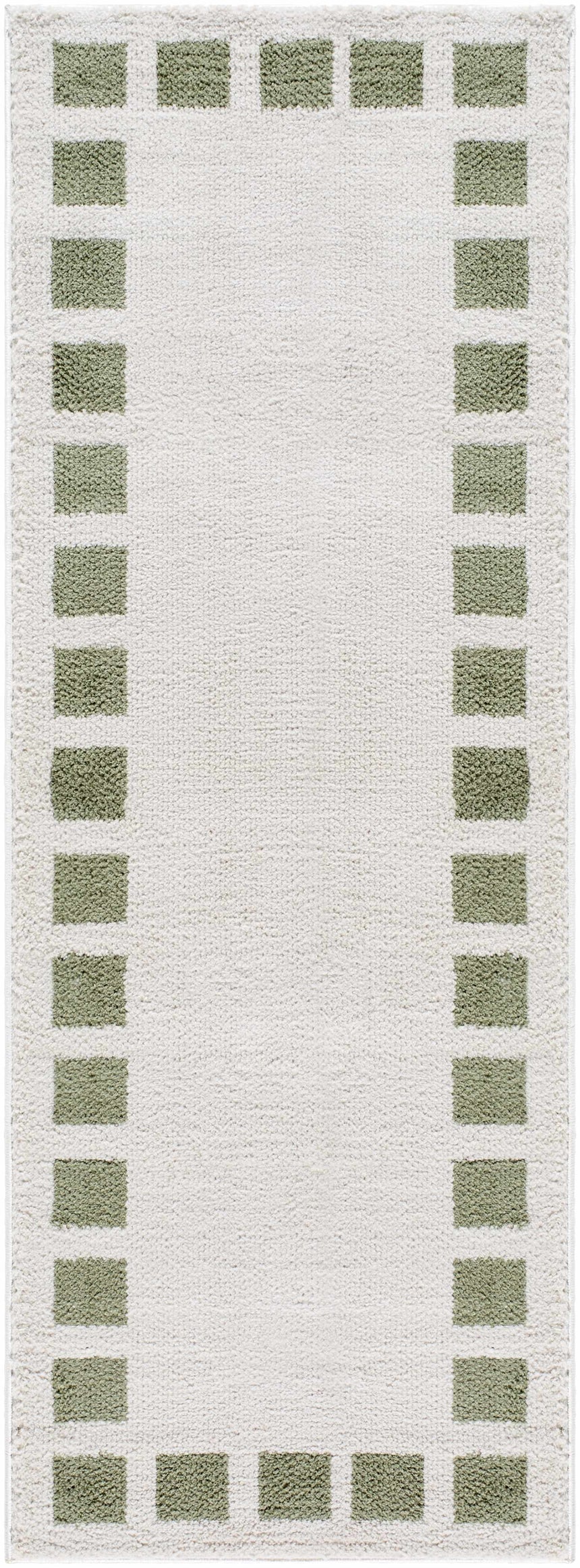 Beynon Green Washable Area Rug
