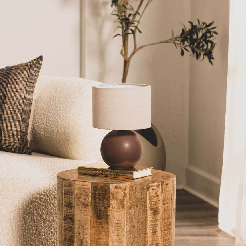 Brennberg Dark Brown Table Lamp