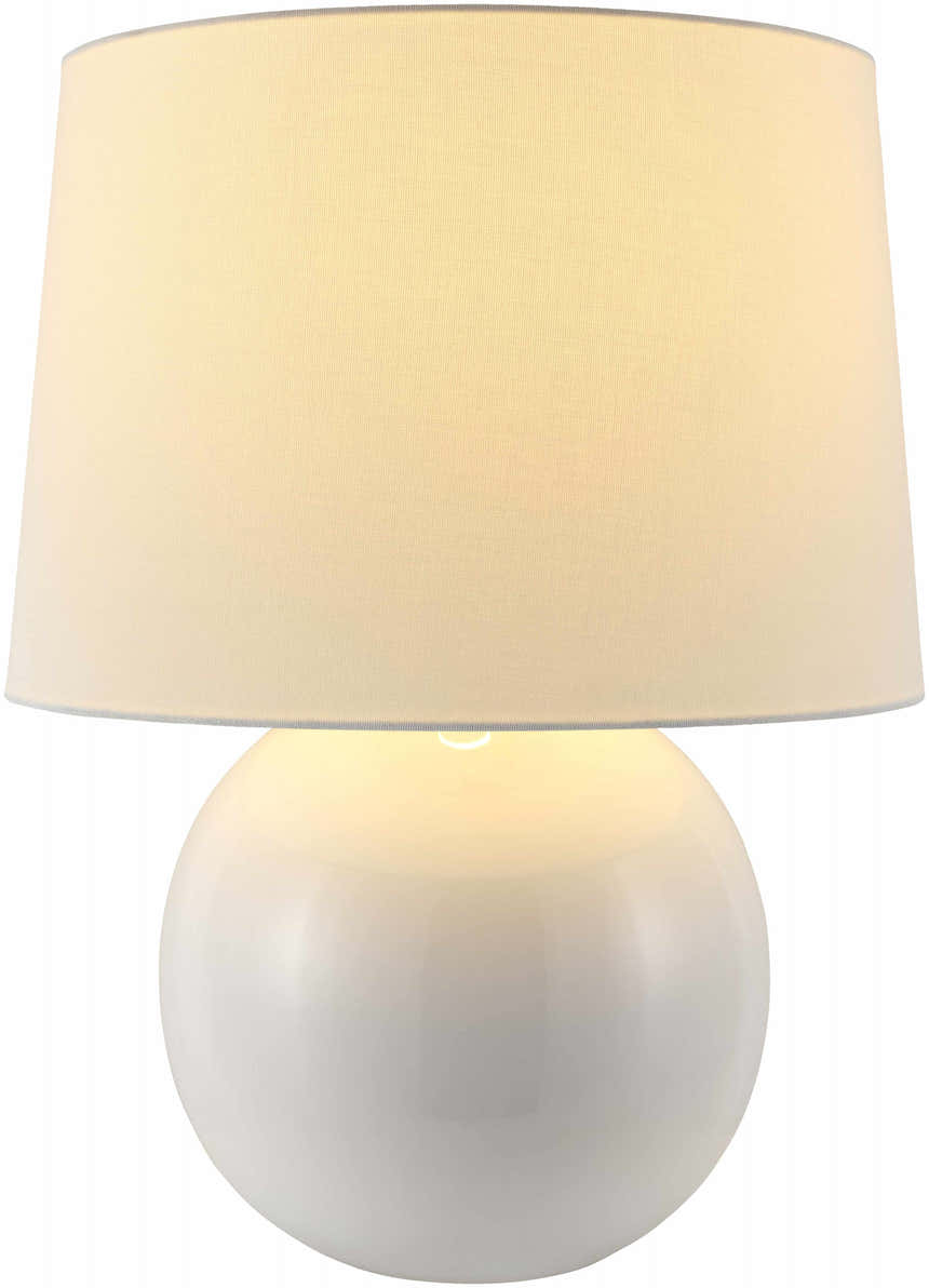 Bhadravati White Table Lamp