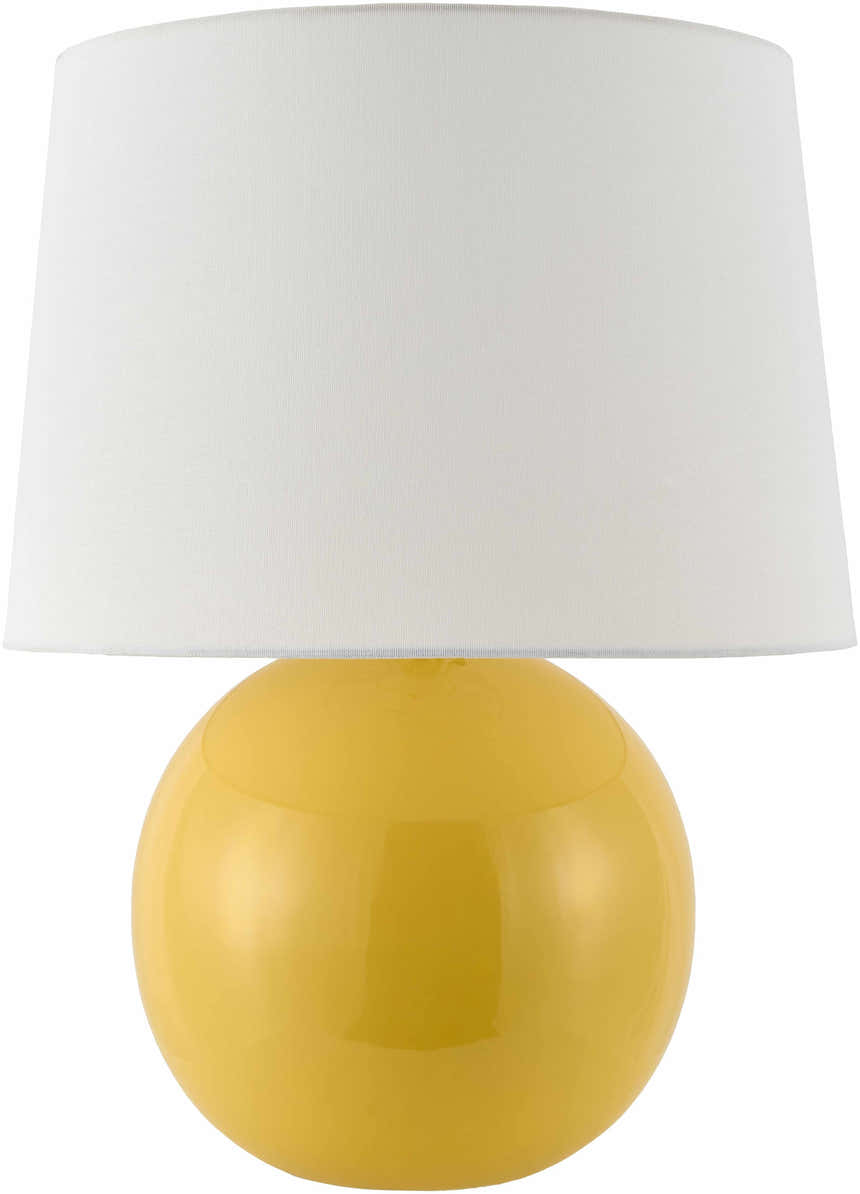 Bhadravati Yellow Table Lamp