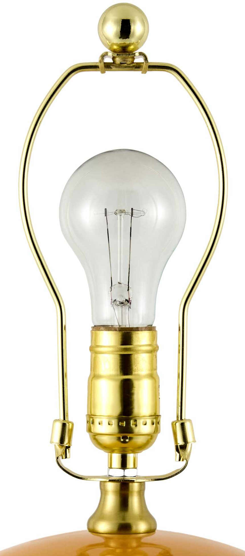 Bhadravati Orange Table Lamp