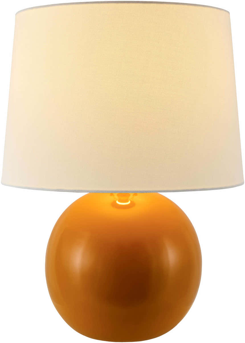 Bhadravati Orange Table Lamp