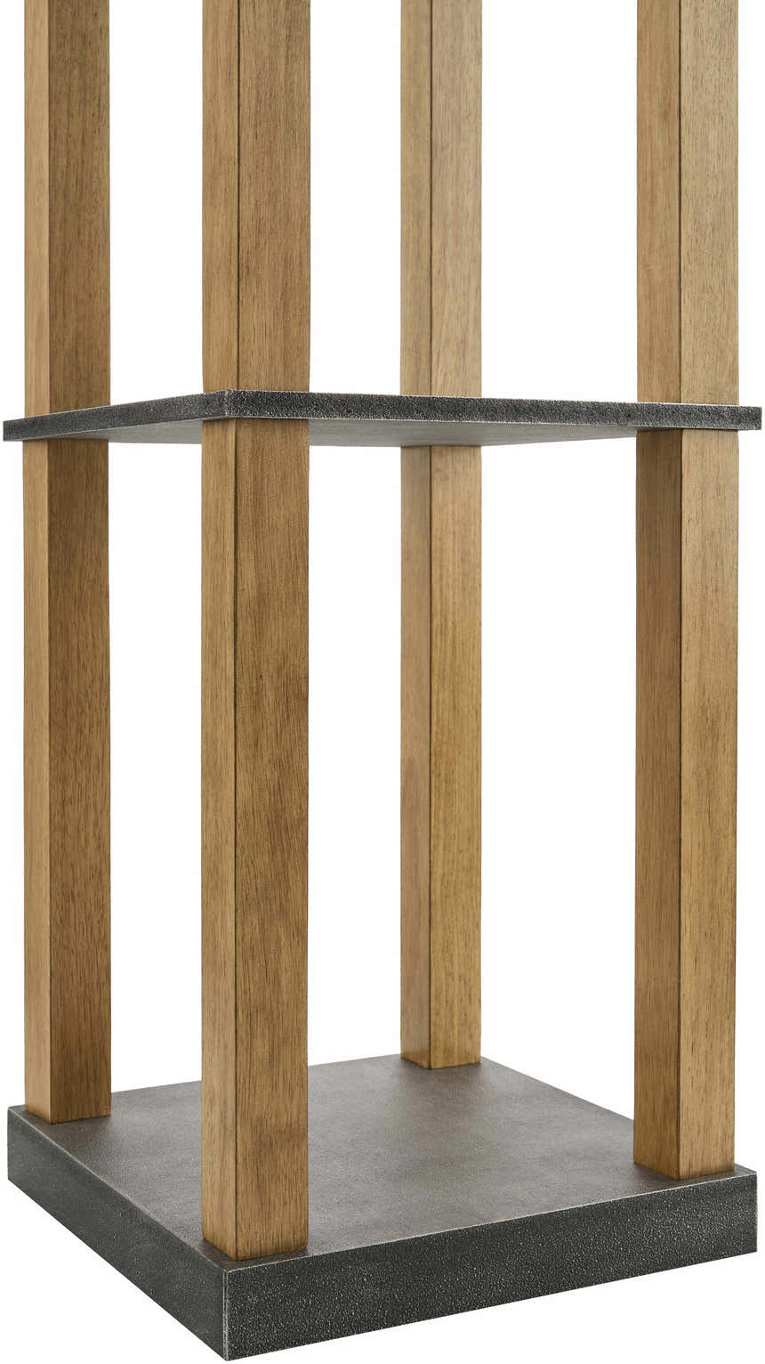 Blaindorf Dark Red Floor Lamp