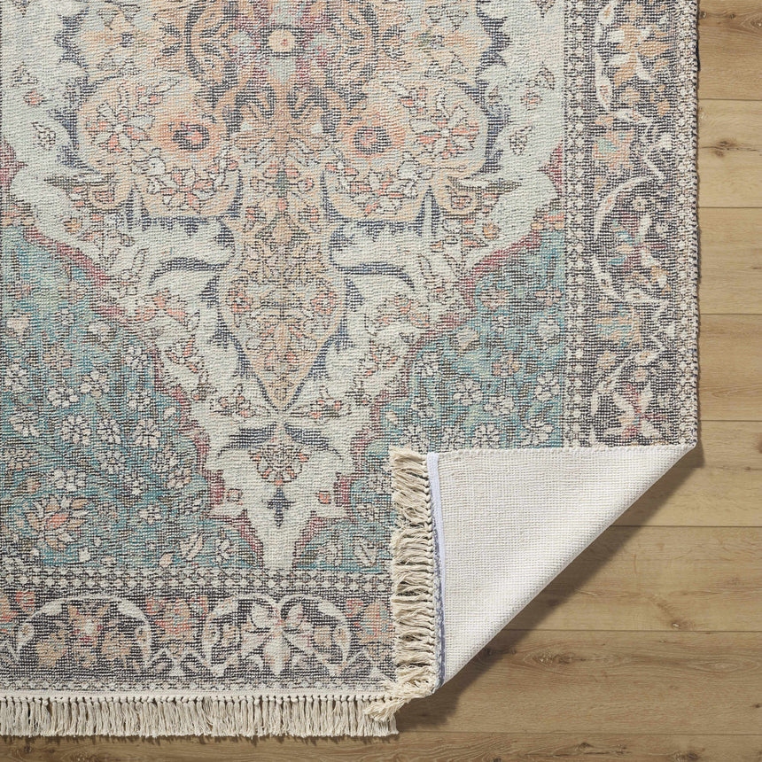 Bohdan Teal Area Rug