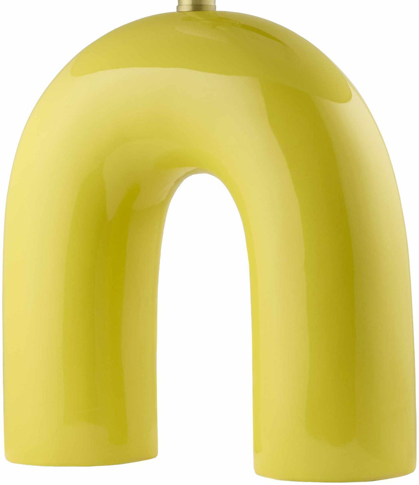 Benslimane Yellow Table Lamp