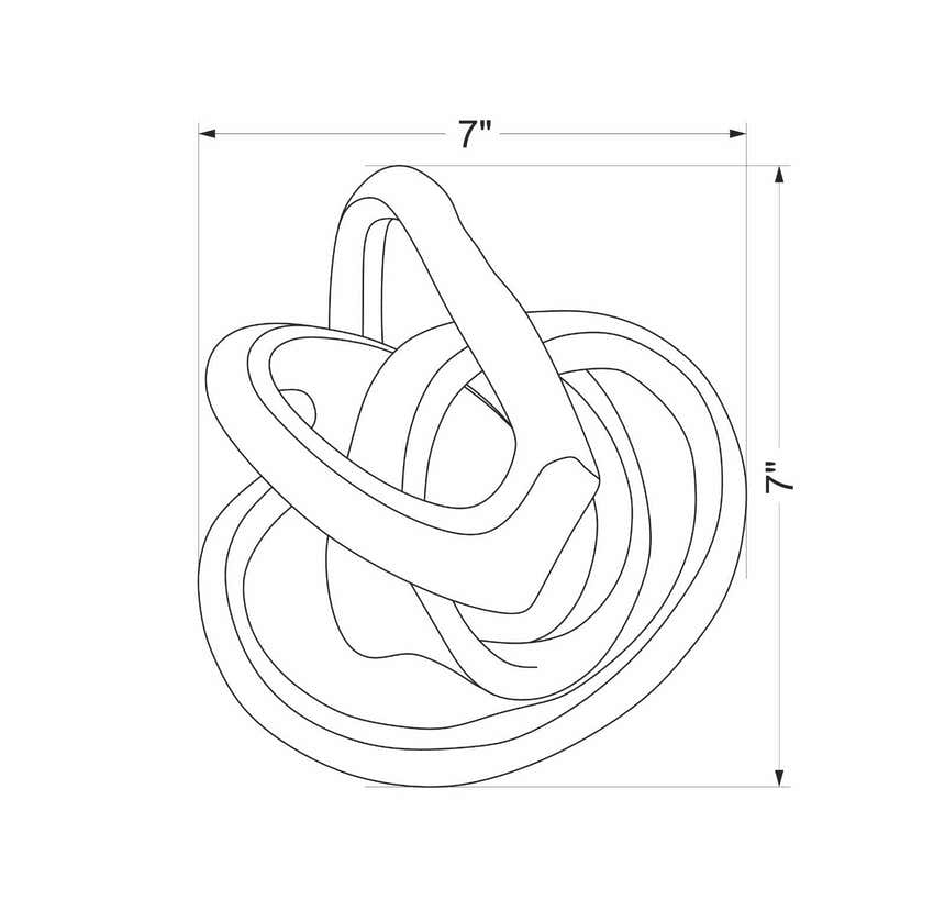 Benshausen Metallic Decorative Object