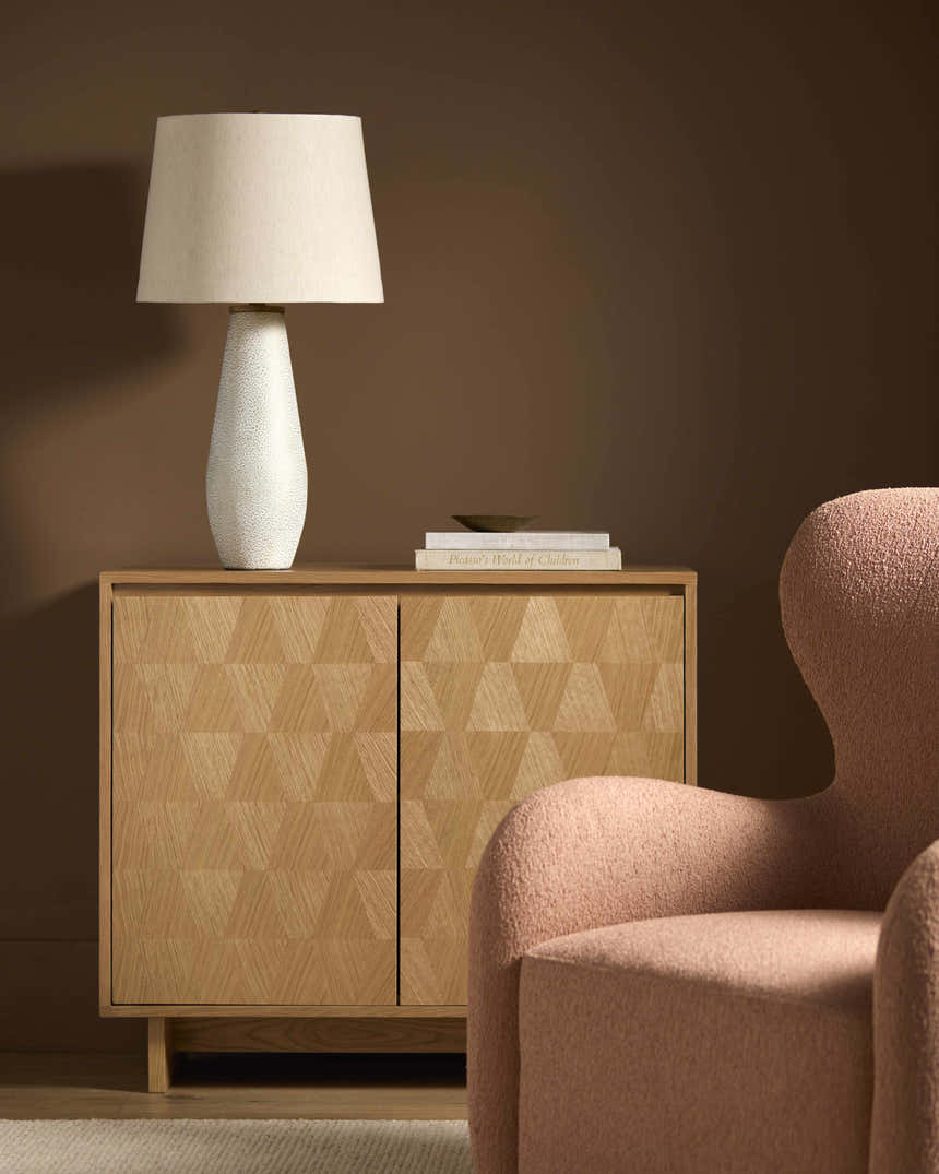 Borgarello Dark Red Cabinet