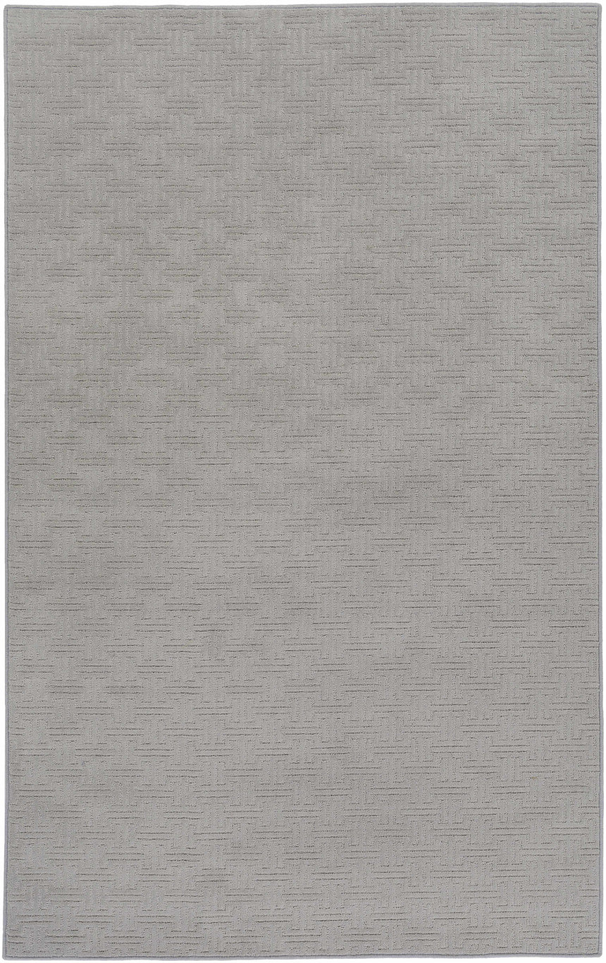 Chandler Light Gray Cut and Sew Custom Rug