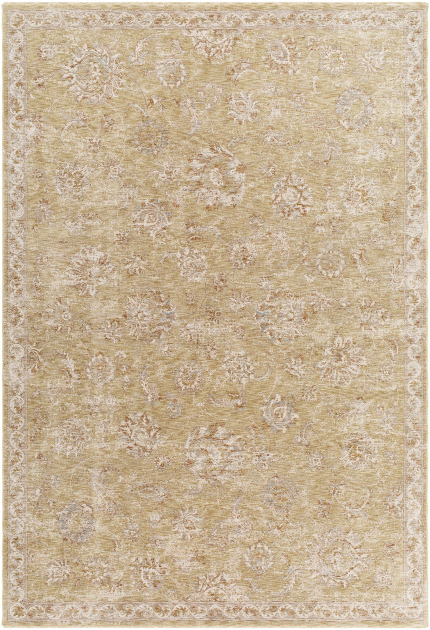 Chyron Olive Area Rug