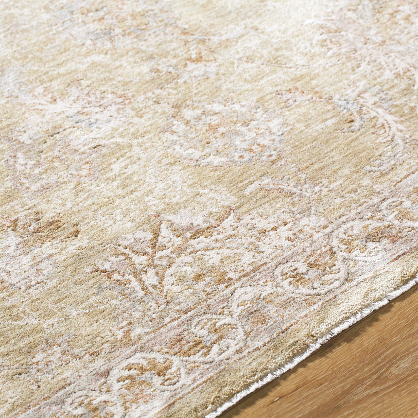 Chyron Olive Area Rug