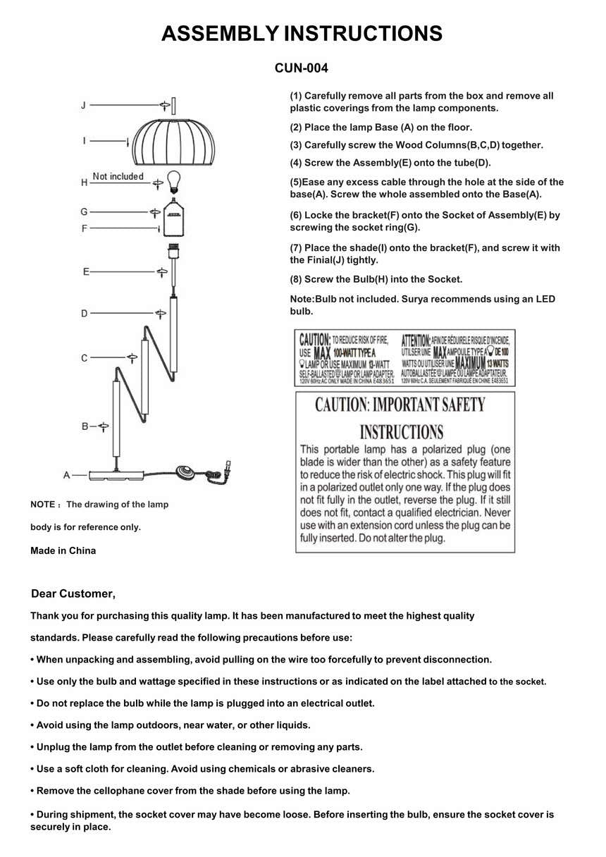 Castellaro Metallic - Brass Floor Lamp