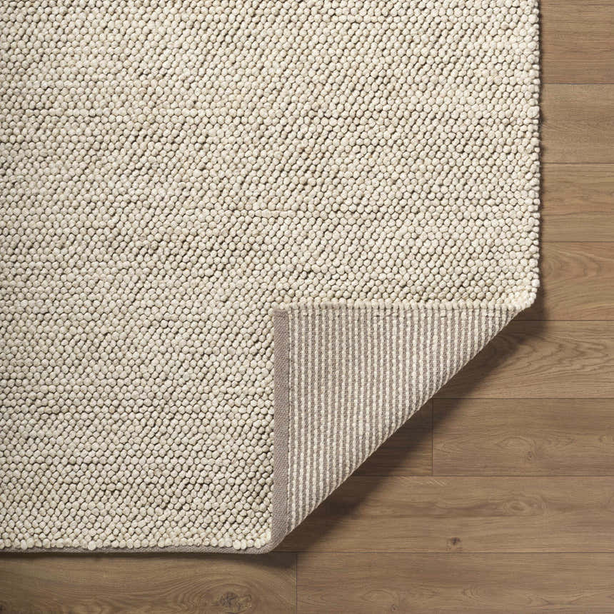 Made to Order Custom Size Clayne Dark Beige Premium Wol Area Rug