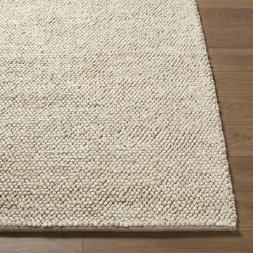 Made to Order Custom Size Clayne Dark Beige Premium Wol Area Rug