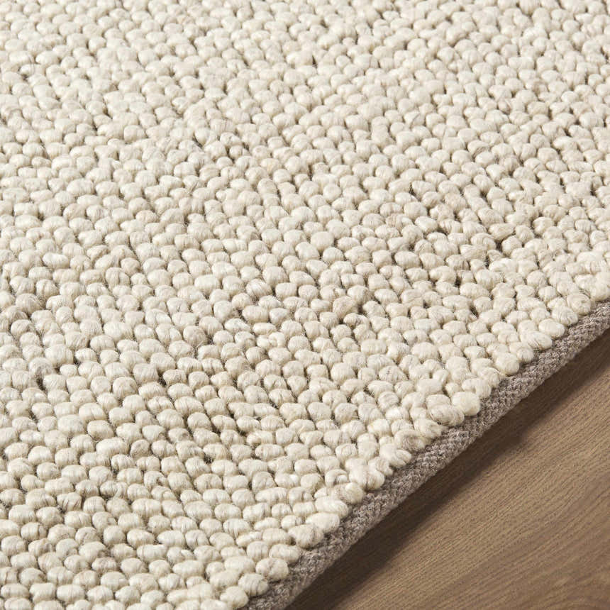 Made to Order Custom Size Clayne Dark Beige Premium Wol Area Rug