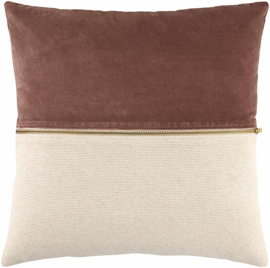 Corine Chestnut Throw Pillow