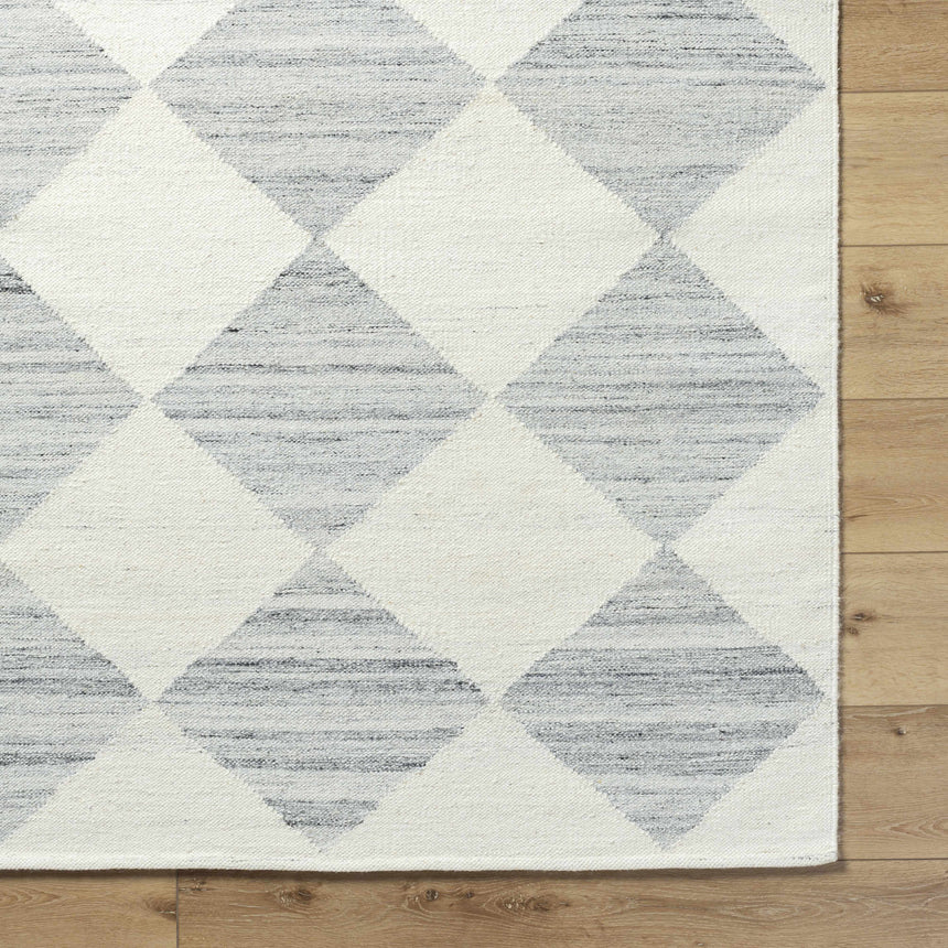 Made to Order Custom Size Andrin Light Gray Area Rug - Vivir x Livabliss