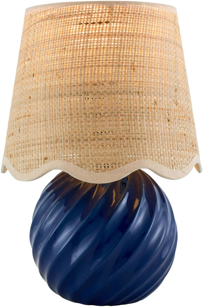 Coyahualco Navy Table Lamp