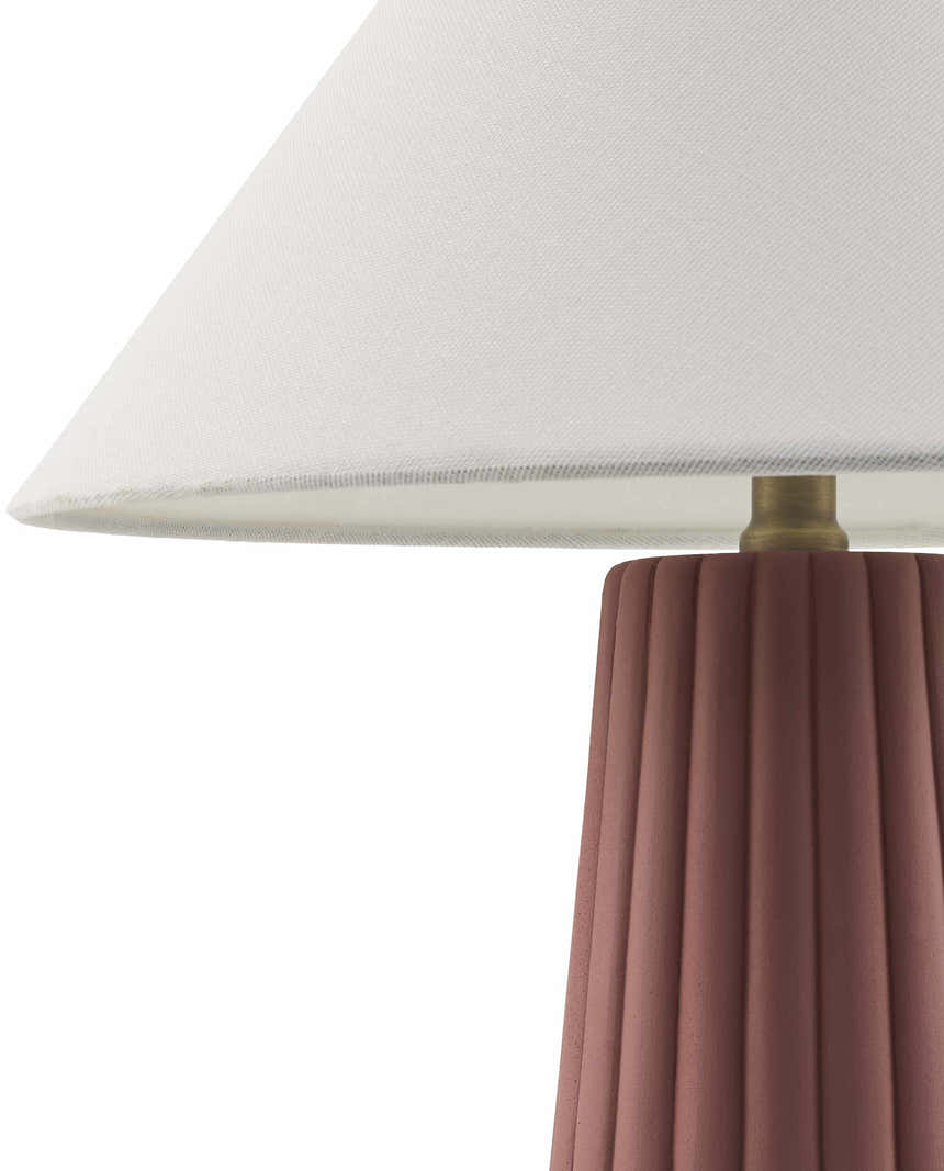 Alfonsine Peach Table Lamp