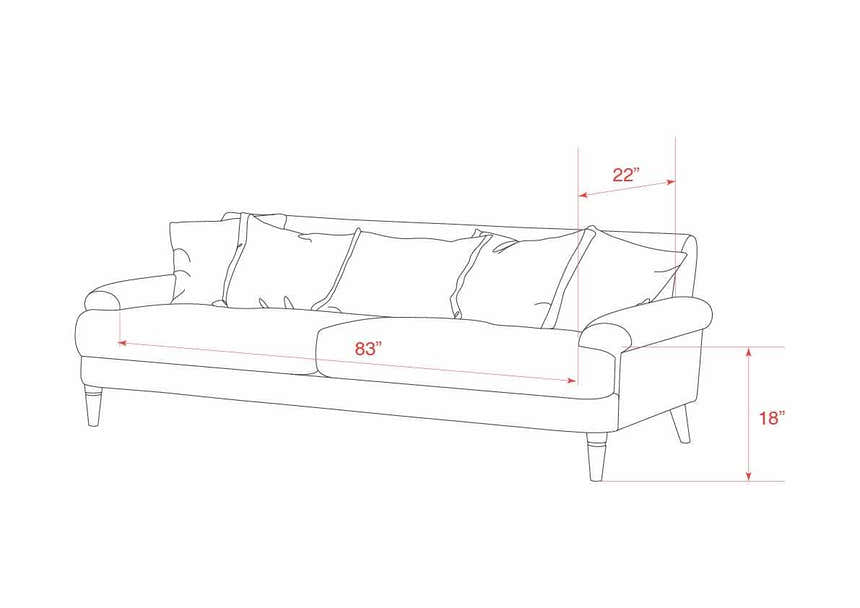 Cerveruela Beachhouse Sofa