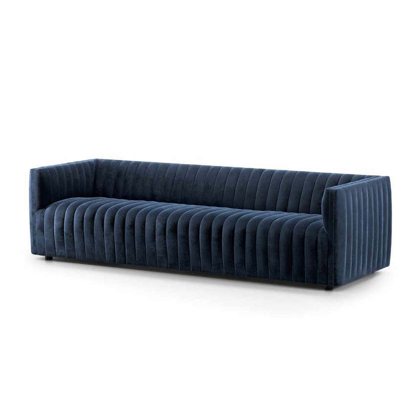 Four Hands Navy Grayson Sofa