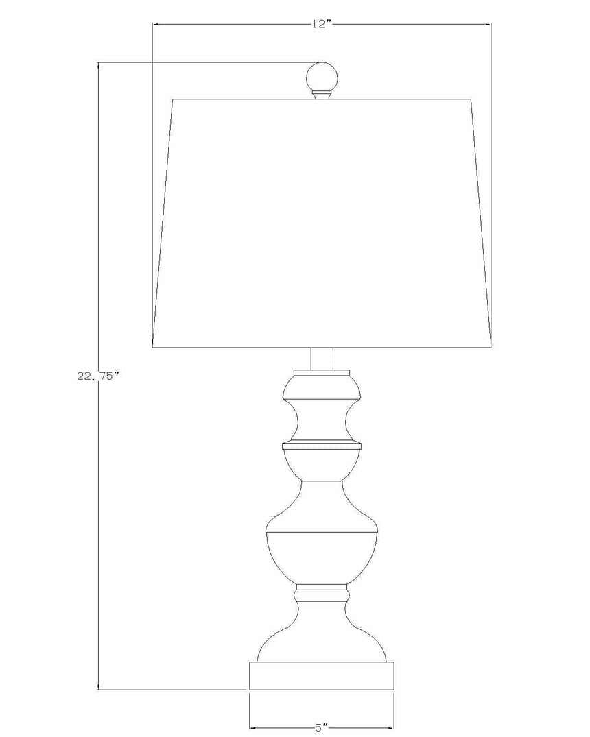 Chenoweth Black Iron Table Lamp