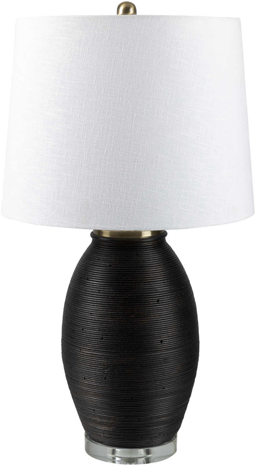 Cuaxoxpan Dark Red Table Lamp