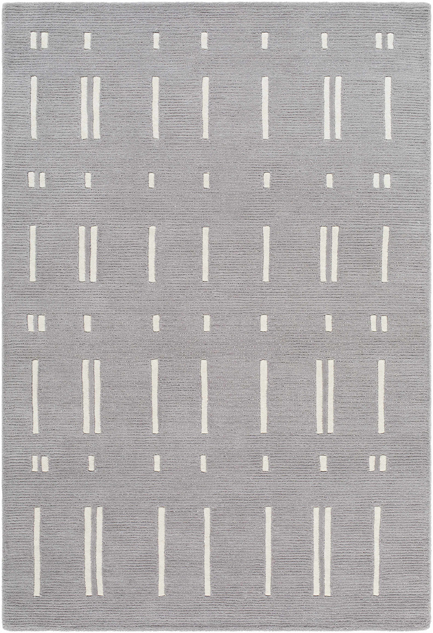 Made to Order Custom Size Charan Slate Gray Area Rug
