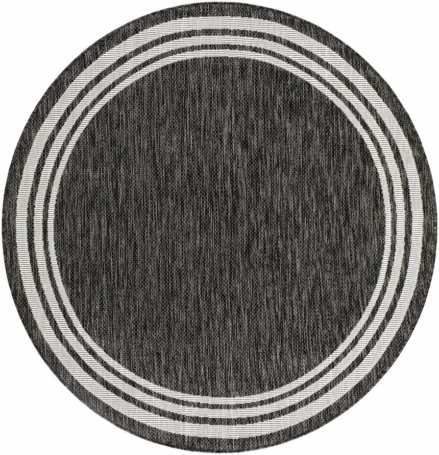 Coonamble Bordered Antrasit Rug