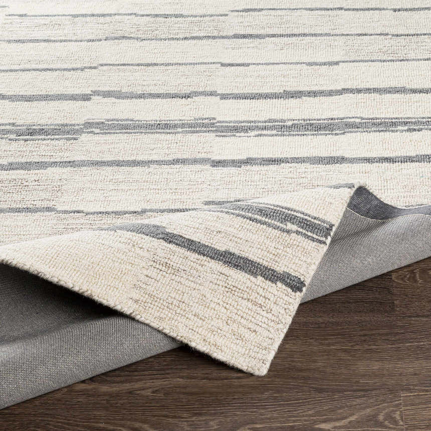 Made to Order Custom Size Creswell Broken-Striped Area Rug