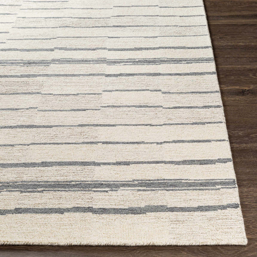 Made to Order Custom Size Creswell Broken-Striped Area Rug