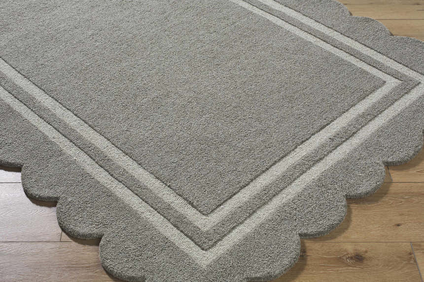 Made to Order Custom Size Chogan Stone Gray Area Rug