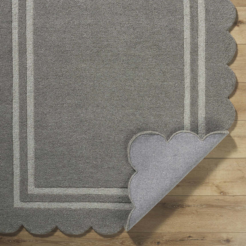 Made to Order Custom Size Chogan Stone Gray Area Rug