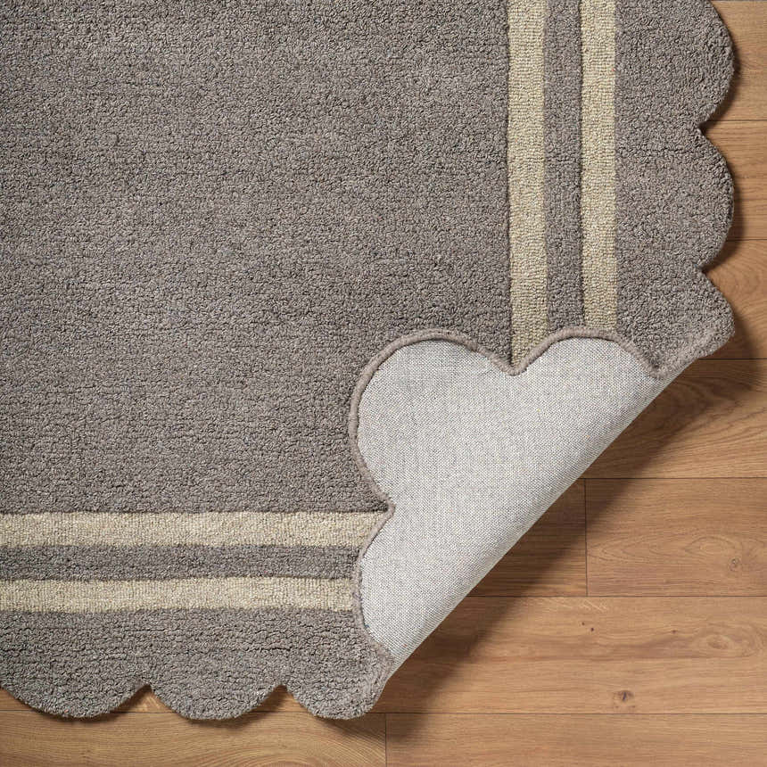Made to Order Custom Size Chogan Slate Gray Area Rug