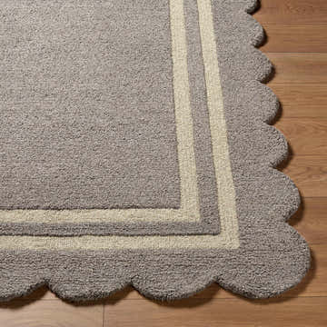 Made to Order Custom Size Chogan Slate Gray Area Rug