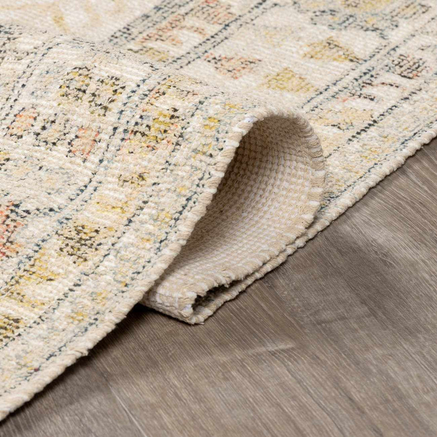 Chaela Ivory & Olive Area Rug