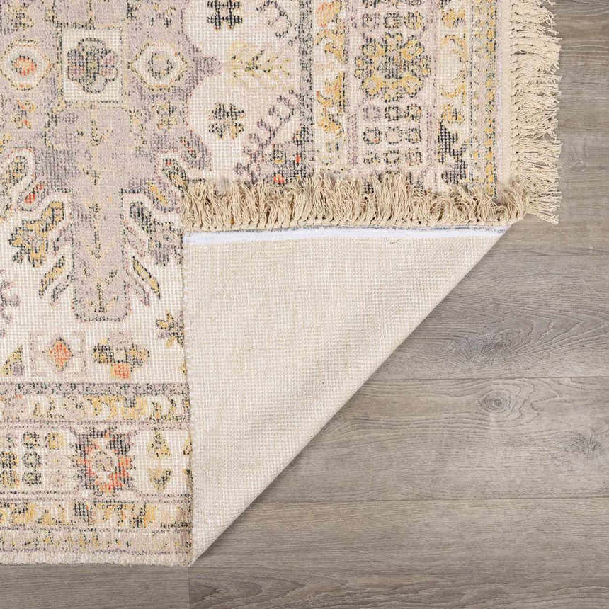 Made to Order Custom Size Chaela Ivory & Lavender Area Rug