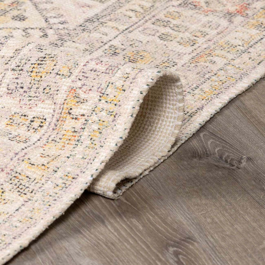 Made to Order Custom Size Chaela Ivory & Lavender Area Rug