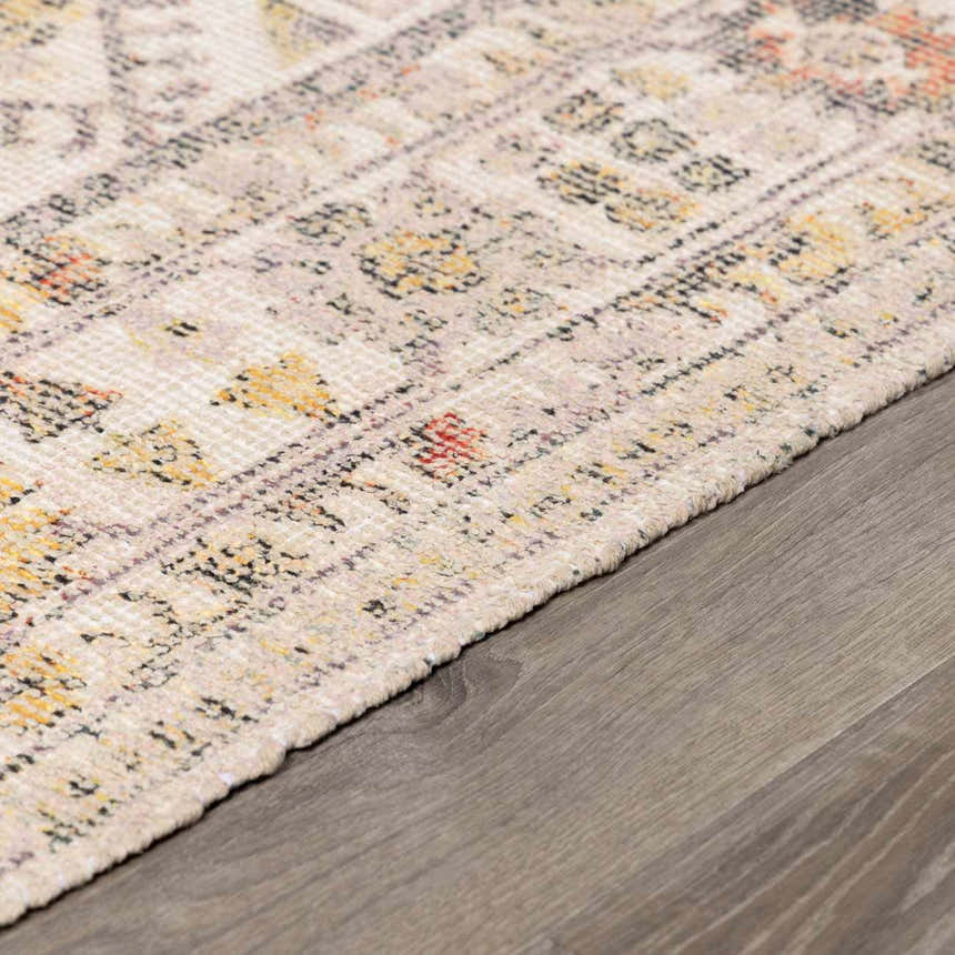 Made to Order Custom Size Chaela Ivory & Lavender Area Rug