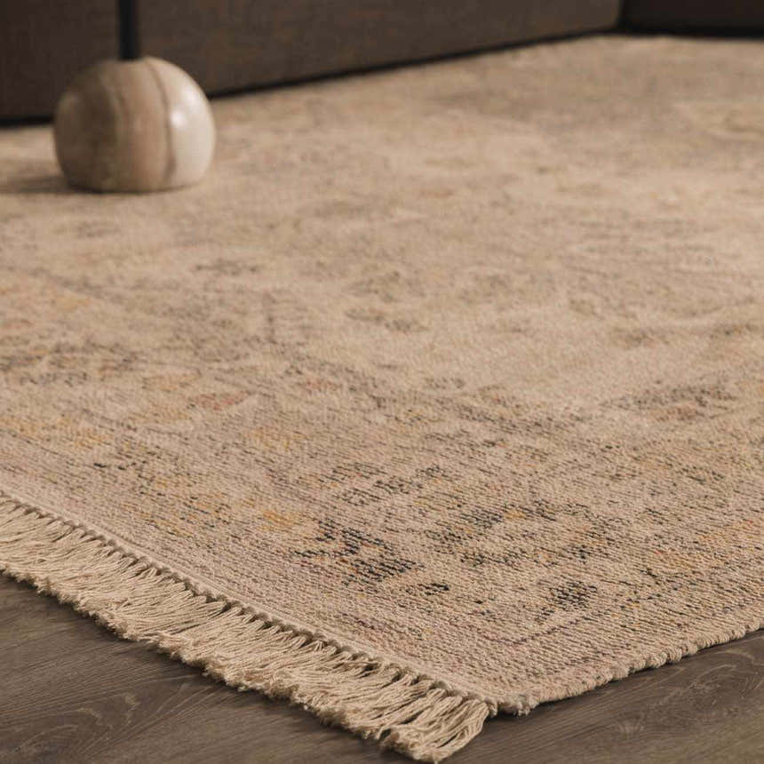 Made to Order Custom Size Chaela Ivory & Lavender Area Rug