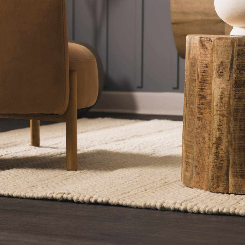 Made to Order Custom Size Clarke Beige Area Rug