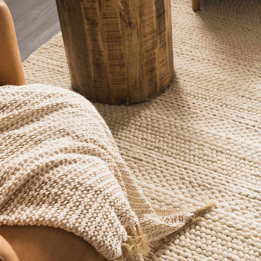 Made to Order Custom Size Clarke Beige Area Rug