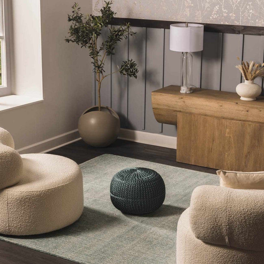 Dita Aqua Outdoor Pouf