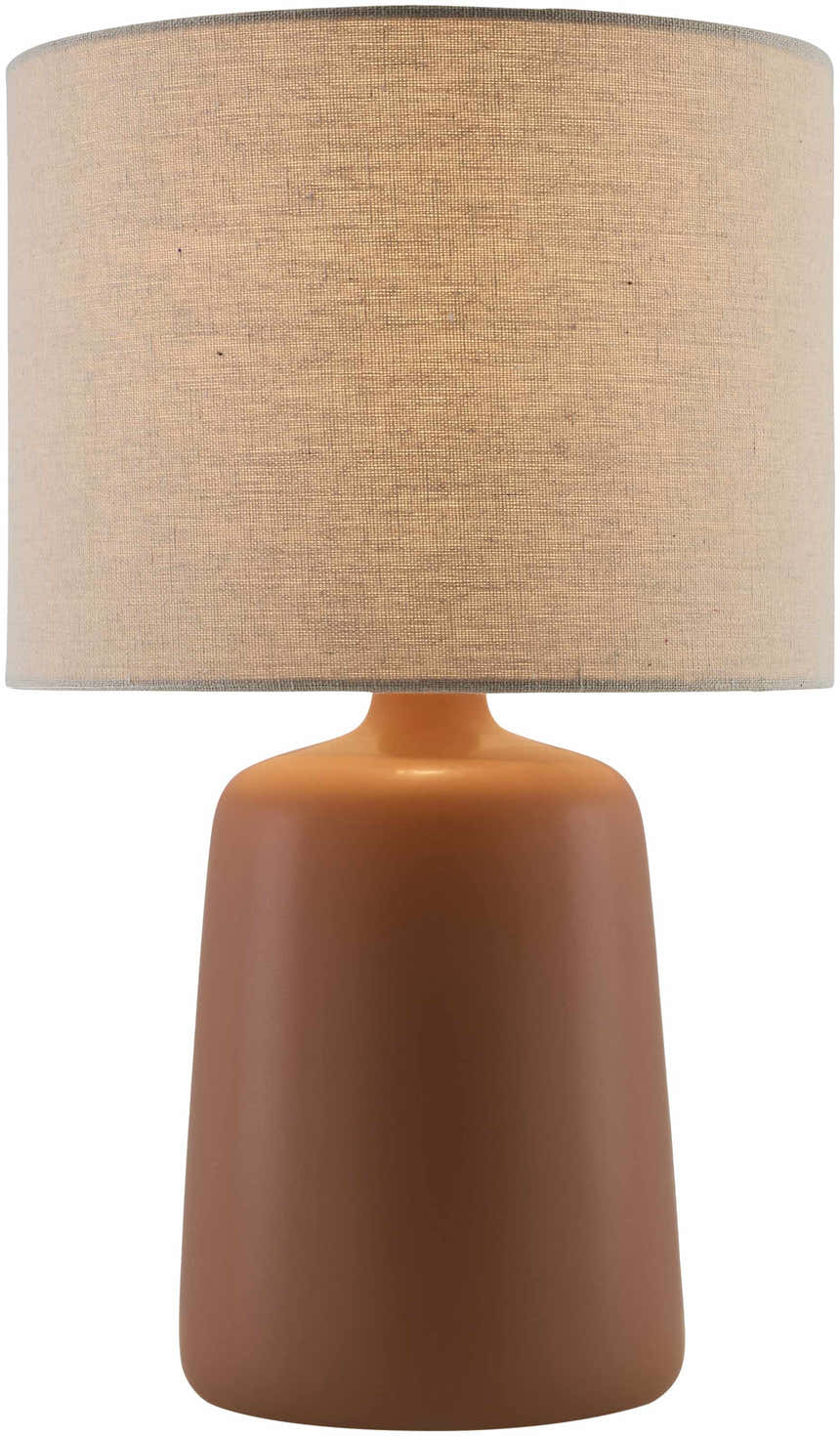 Chiquimula Brick Red Table Lamp