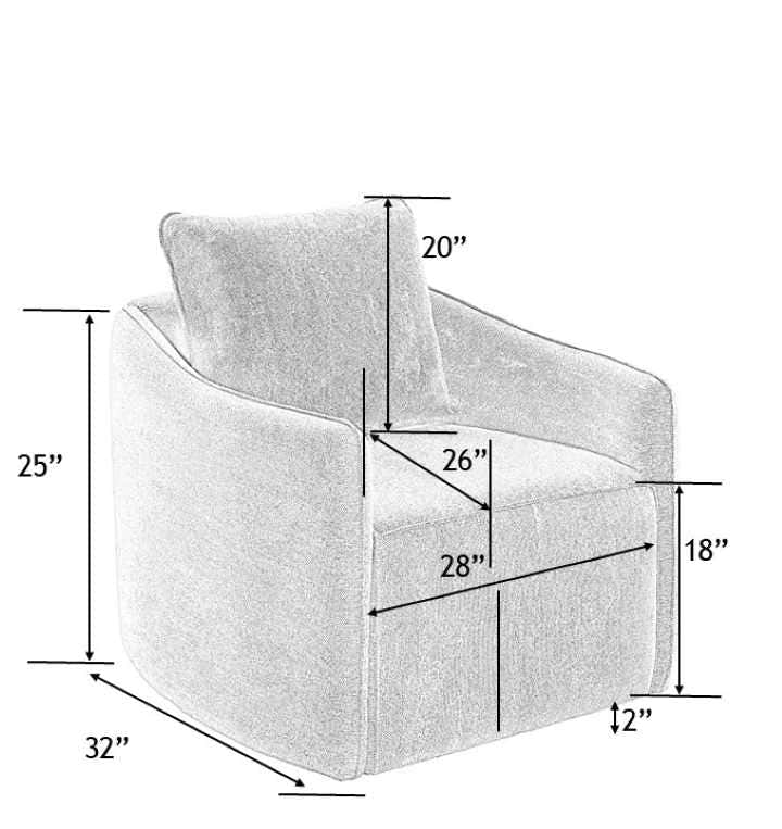 Campamento Swivel Chair - Clearance
