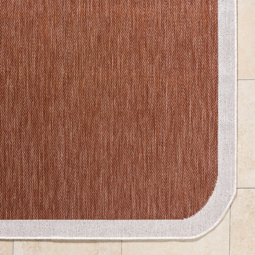 Chetan Brown Outdoor Rug