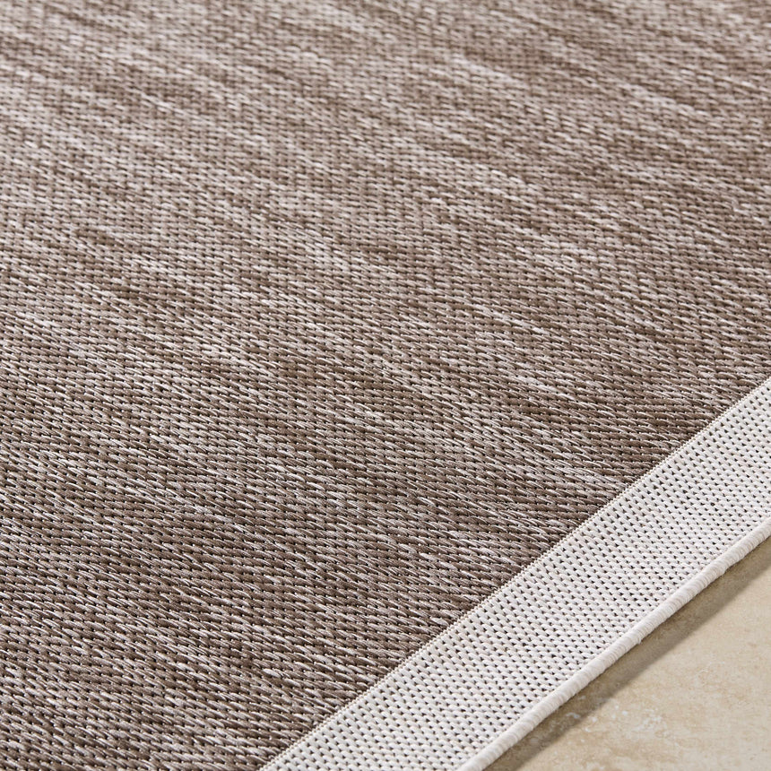 Chetan Dark Brown Area Rug