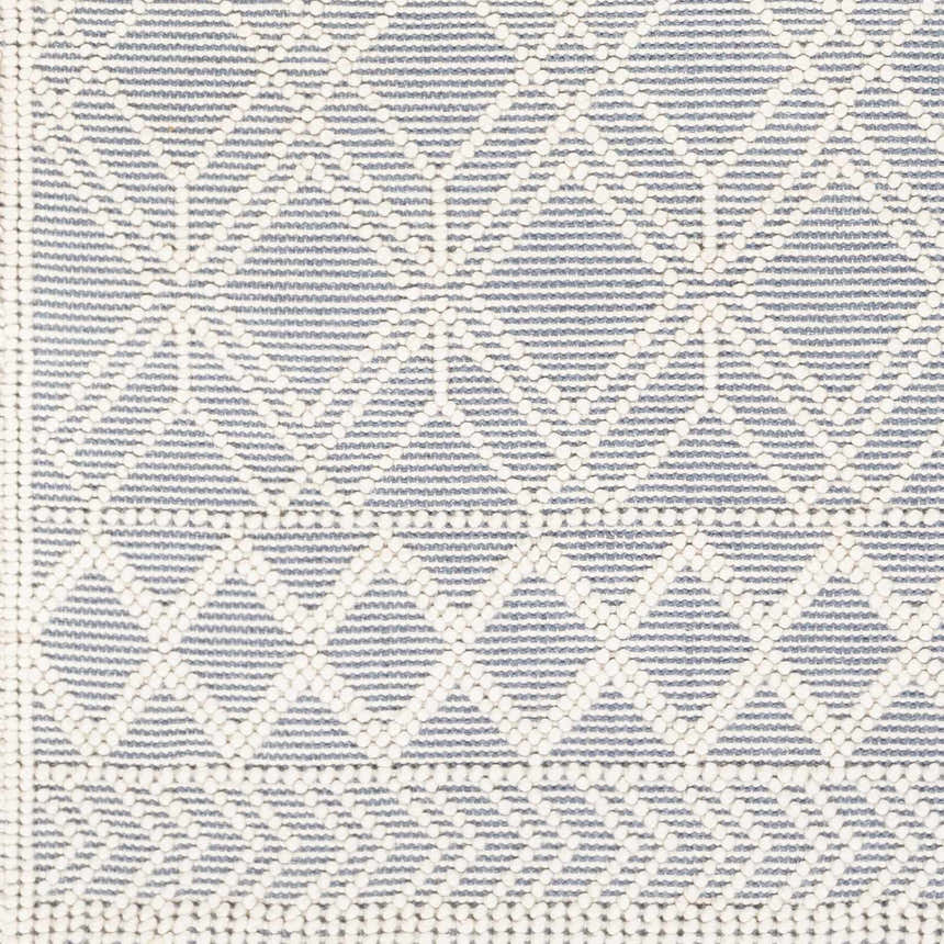 Sample Ramsbury Denim Blue Wool Rug