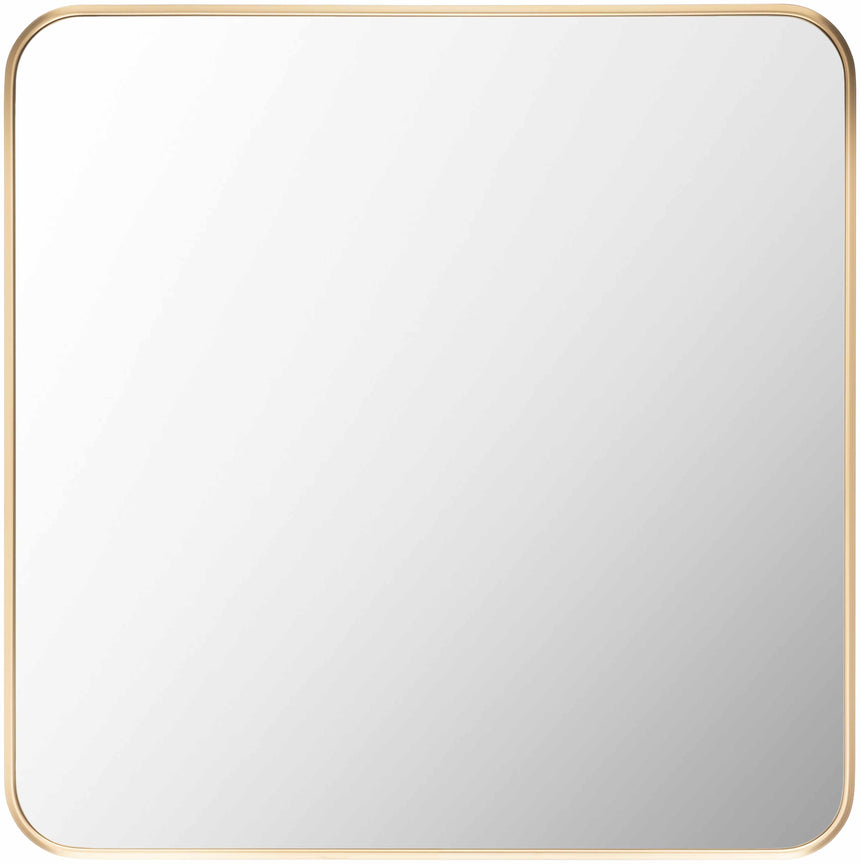 Ockenfels Modern Arched Gold Wall Mirror