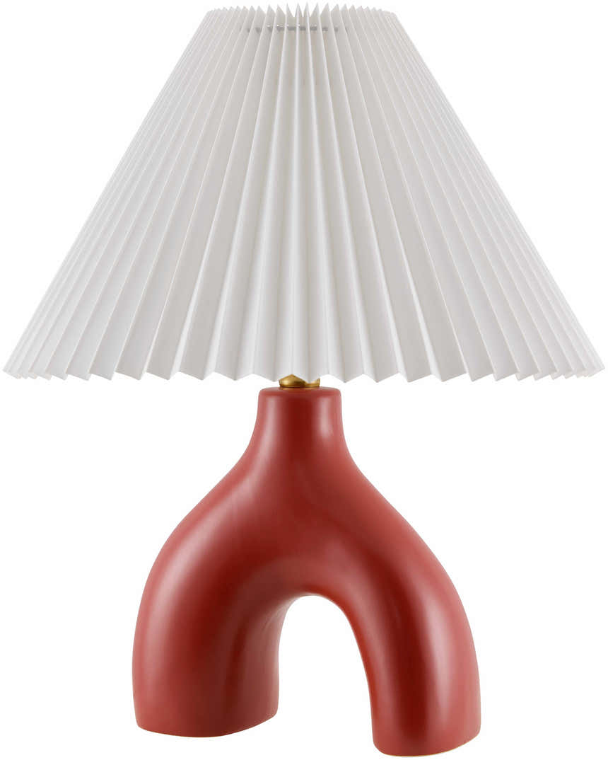 Ottenhofen Dark Red Table Lamp