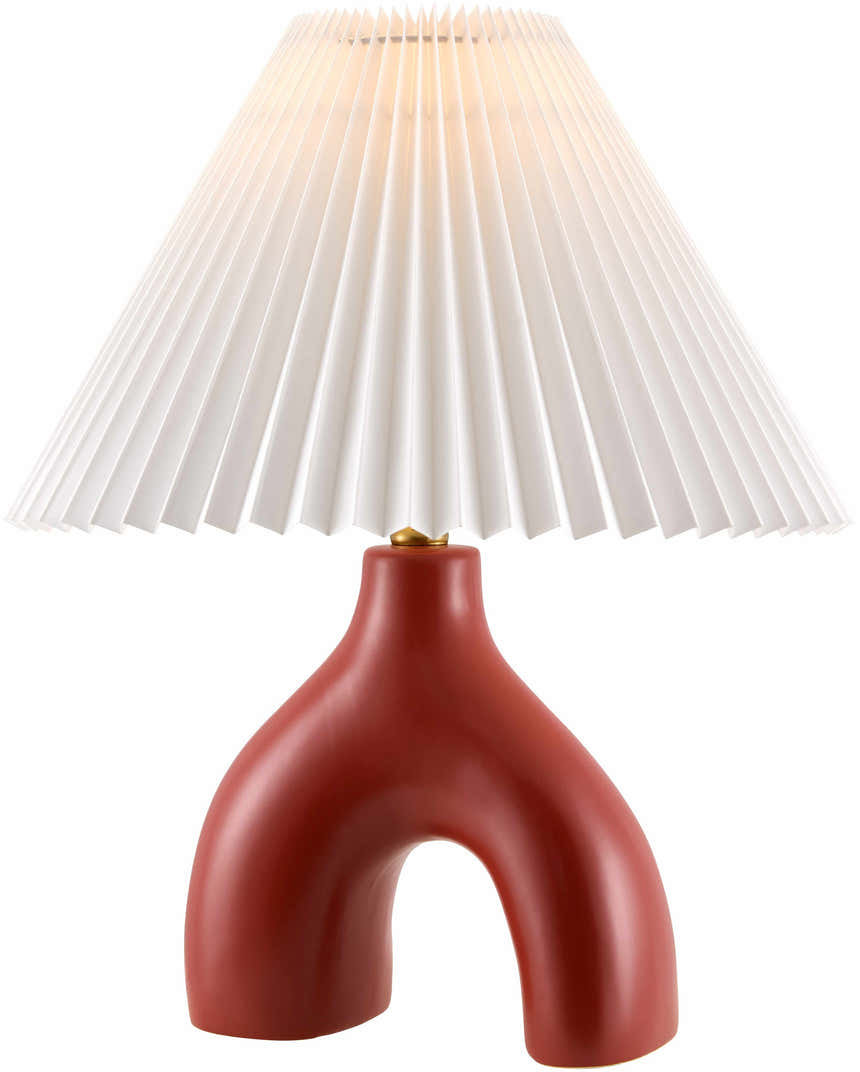 Ottenhofen Dark Red Table Lamp